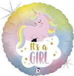 18" Unicorn Balloon It's a Girl