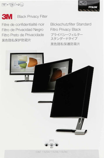 3M 3M Screen Filter Protection Filter Black 76.2cm for 30 Inch Screen (16:10)