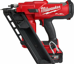 Milwaukee Battery Brad Nailer Gun M18 FFNS-502C 18V 2x5Ah for Nails