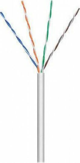 NG F/FTP Cat.6 (Gigabit) Καλώδιο Δικτύου Ethernet χωρίς ακροδέκτες 305m Γκρι