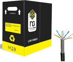 NG NG-UTP305-OUT U/UTP Cat.6 Καλώδιο Ethernet 305m Μαύρο