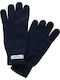 Men's Knitted Gloves Navy Blue