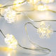 20 Lights LED 2m. Warm White Battery in String 1pcs
