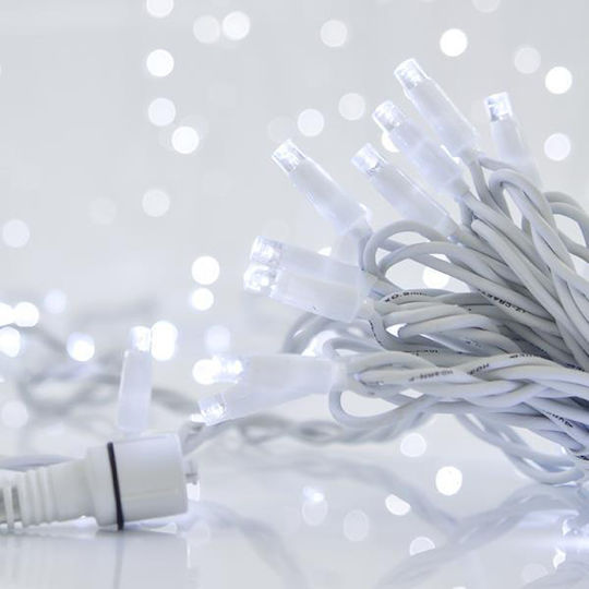 100 Λαμπάκια LED 11.6μ. Ψυχρό Λευκό σε Σειρά