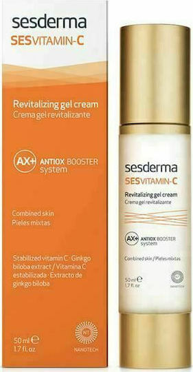Sesderma SesVitamin C Ενυδατικό Gel Προσώπου Ημέρας με Βιταμίνη C 50ml