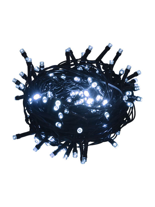 1000 Lichterketten LED 100m. Kaltes Weiß in Zeichenfolge 1Stück