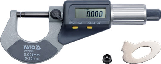 Yato Digital Micrometer 0-25mm
