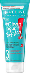 Eveline Clean Your Skin! Лека текстура Крем 75мл Eveline Clean Your Skin! Лека текстура Крем 75мл