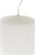 Iliadis Decorative Candle White 96gr 1pcs