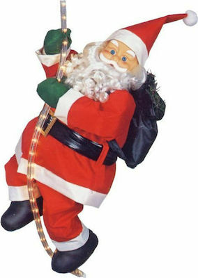 Outdoor Illuminated Santa Claus Electric with Light Tube Red 60cm