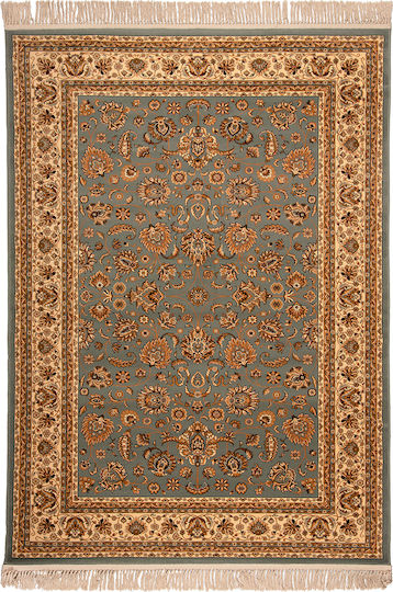 Biokarpet Isfahan 3783b Hellblau Creme 133x190