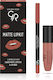 Golden Rose Matte LipKit Комплект за грим за устни 2 броя