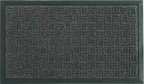 Sdim Entrance Mat Carpet with Anti-slip Backing Supreme 007 Anthracite 45x75cm Thickness 12mm