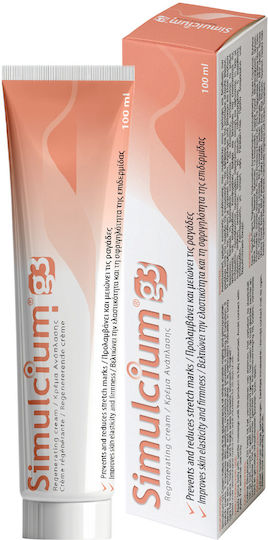 Simulcium G3 Creme Für Prävention Und Behandlung Von Schwangerschafts-Dehnungsstreifen 100ml