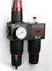 Stampotecnica 41955 Water Filter Regulator and Oiler FR + L1"