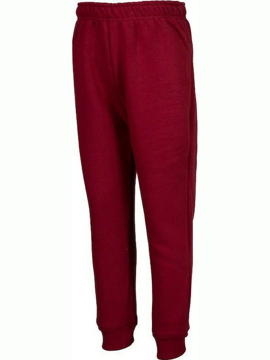 Nek Kids Wear Kids Sweatpants Burgundy 1pcs