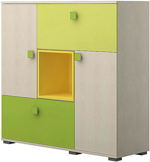 Kids Chest of Drawers with 2 Drawers 125x44x124cm