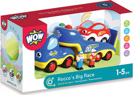 WoW Toys Роко И Голямото Състезание На Камион За 5+ Години