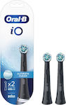 Oral-B iO Ultimate Clean Electric Toothbrush Replacement Heads Black Black 319832 2pcs