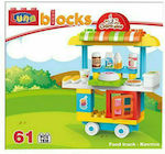 Luna Building Block Καντίνα for 3+ years 61pcs