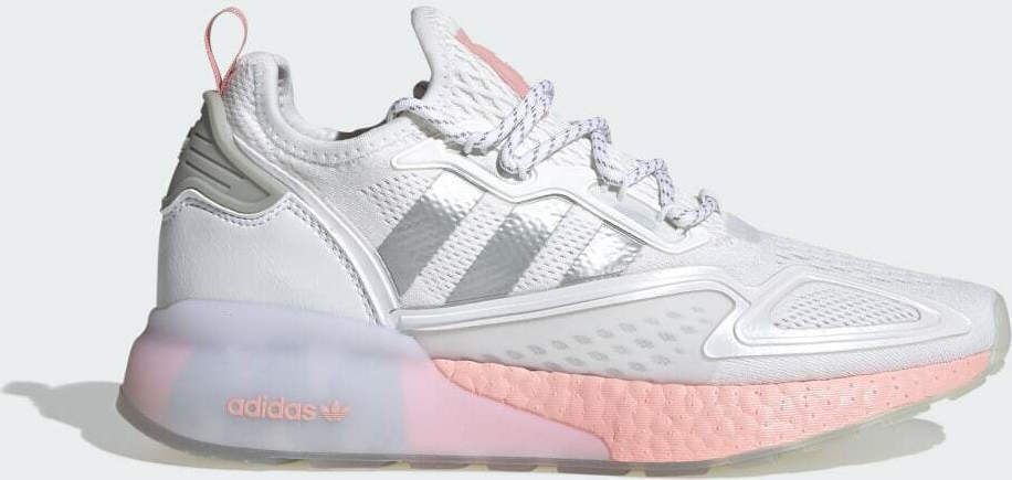 adidas ZX 2K Boost Adidași Pentru Femei Alb Cenușiu Transparent