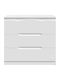 Winnie Baby Dresser with 3 Drawers White 94x51x88cm