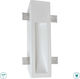 Viokef Aster Rectangle Plaster Recessed Spot with Socket GU10 White 10x7.3cm. 1pcs