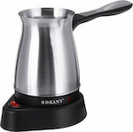 Sokany SK-214 Cafetieră electrică grecească 600W cu Capacitate 500ml Inox