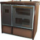 Biofan mit Backofen 13.95kW Braun