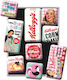 Nostalgic Art Happy Hostess Corn Магнитни сетове Метални 7x10бр 9pcs
