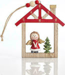 Eurolamp Christma Decorative Wooden Decorative Scenery 26x11.5x4cm