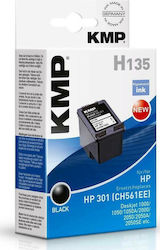 KMP 17194801 Συμβατό Μελάνι HP 301 CH561EE Μαύρο KMP 17194801 Συμβατό Μελάνι HP 301 CH561EE Μαύρο
