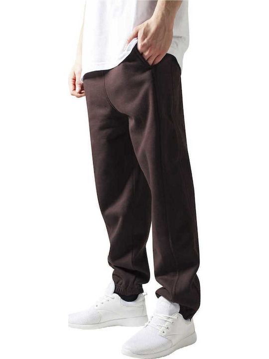 Sweatpants with Elastic Brown