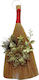 Christmas Broom Ornament Multicolour