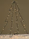 Christmas Decorative Illuminated Metal Tree 65cm IP44 Electric Black