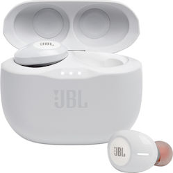 JBL Tune 125TWS In-ear Bluetooth Handsfree Earphones with Charging Case Whitά