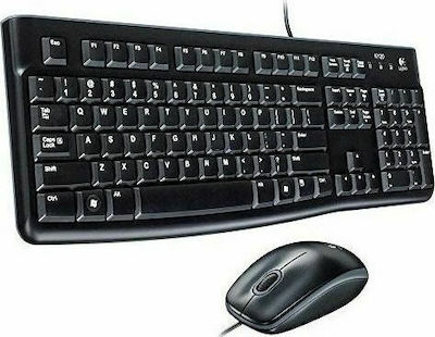 Logitech Desktop MK120 Set tastatură și mouse Engleză US