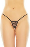 MIcrothong underwear - Microthong Anais Black MS020-Black