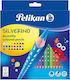 Pelikan Silverino Ξυλομπογιές Seturi de creioane colorate 24buc 257957