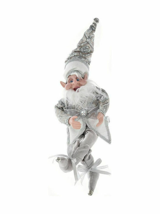 Iliadis Christmas Fabric Figure Elf Gold Height 65cm