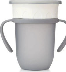 Kiokids Kleinkinderbecher 360° aus Plastik Gray...