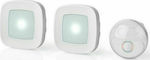 Nedis Wireless Door Bell Set with 2 Receivers and Flashing LED Capability