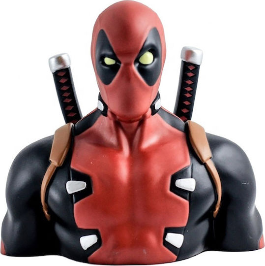 Semic Marvel Deadpool Deluxe Bust Bank Kinder Spardose Plastik Rot 20cm Semic Marvel Deadpool Deluxe Bust Bank Kinder Spardose Plastik Rot 20cm