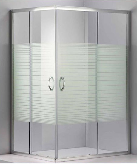 Gloria Paral Cabinet Duș cu Glisare Ușă 70x90x180cm