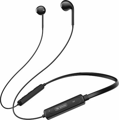 WK V29 Earbud Bluetooth Handsfree Căști Negrα