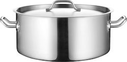 GTSA Stainless Dutch Oven Capacity 35.5lt with Diameter 50cm and Height 18cm.