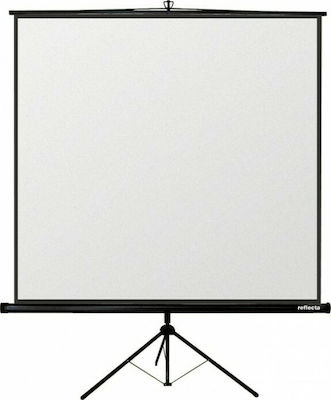 Reflecta Crystal Line Tripod Lux Floor Standing 1:1 Projection Screen 160x160cm