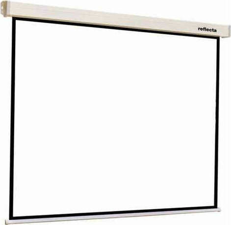 Reflecta Ηλεκτρική Οθόνη Προβολής Projector για Τοίχο/Οροφή Crystal Line Motor RC Lux με Λόγο Εικόνας 1:1 180x180cm / 100"