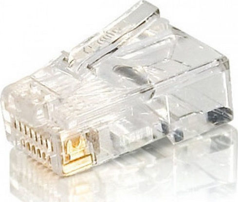 Central Щепсел RJ-45 мъжки Cat5e Прозрачен (01-60-467E)