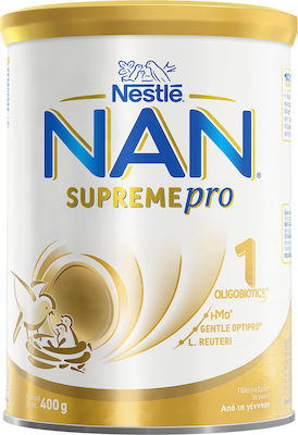 Nestle Milk Formula Nan Supreme Pro 1 for 0m+ 400gr